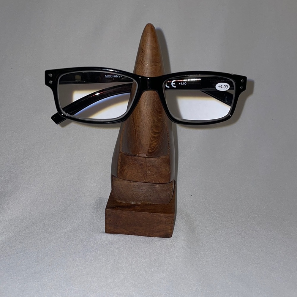 Modfans Reading Glasses +4.00 Black Frames NEW!